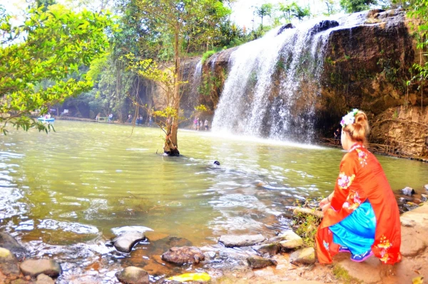 Заповедник, национальный парк и водопад Пренн в Далате Prenn Falls Dalat 