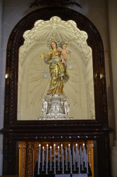 В Базилике Кармельской Богоматери (Basilica of Our Lady of Mount Carmel)