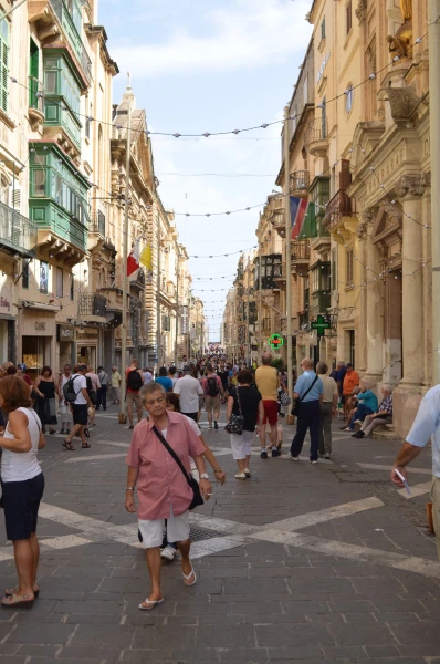 Главная улица Валетты - Репаблик стрит (Republic Street)