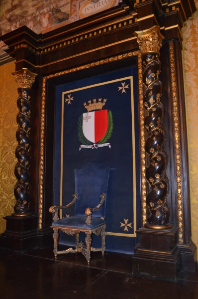 Во Дворце Великого магистра (the Grandmaster`s Palace)