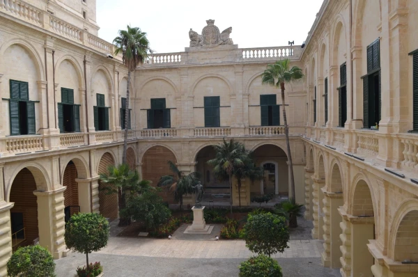 Во Дворце Великого магистра (the Grandmaster`s Palace)