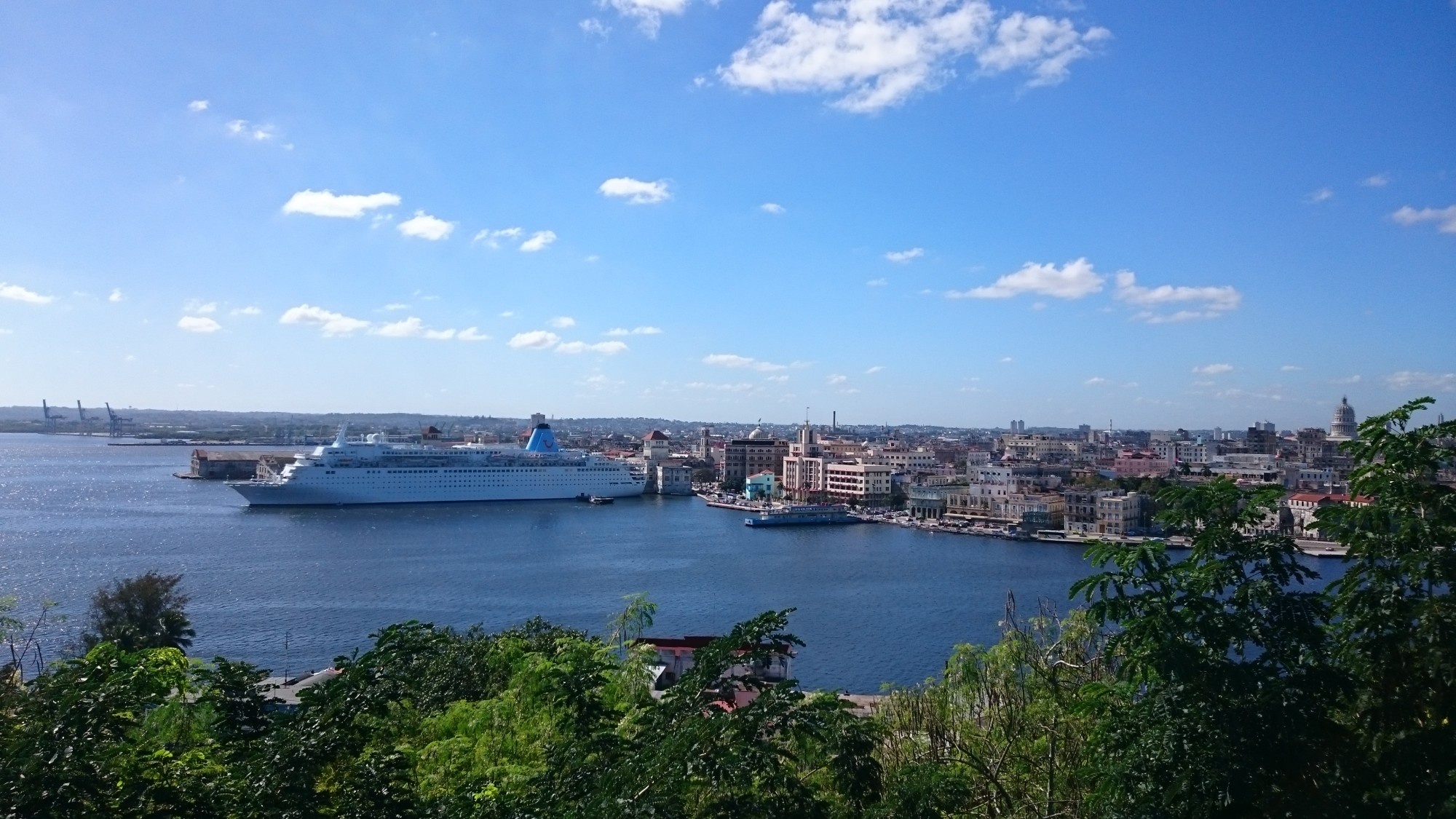 Вид на старую Гавану 