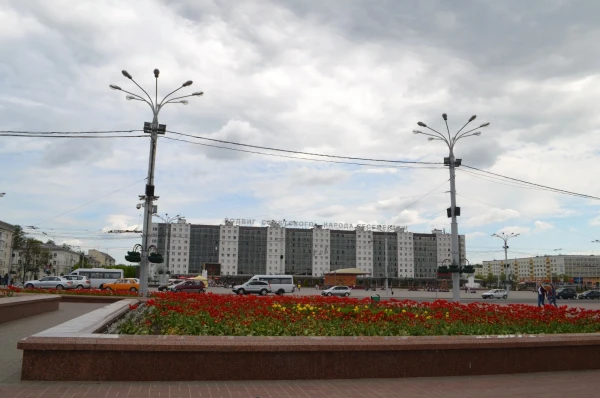 Площадь Победы. Зона для массовых мероприятий