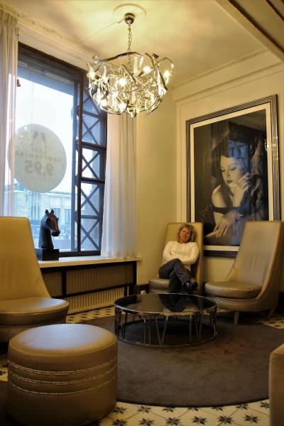 Отель "Seurahuone Helsinki" 4*. Лобби.