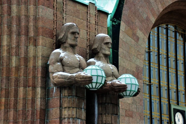 Хельсинки. Вокзал "Helsinki Central". 