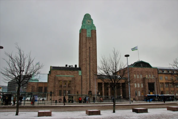 Хельсинки. Вокзал "Helsinki Central". 