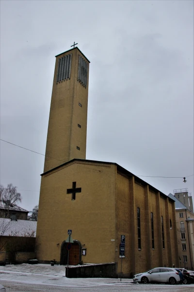 Шведская лютеранская церковь "Олаус-Петри". 