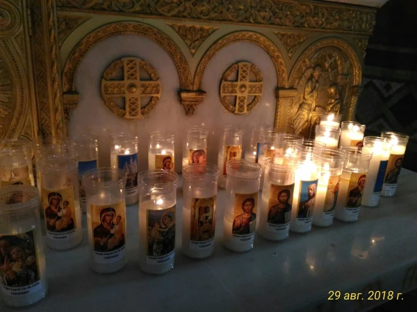В храме Святого Сердца