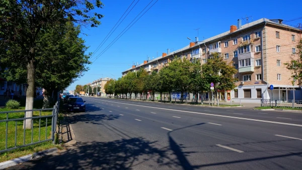 Красноармейский проспект. Воскресенье, 10 утра - никого!