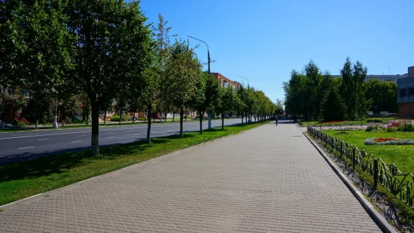 Красноармейский проспект. Воскресенье, 10 утра - никого!