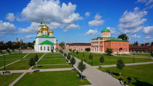 Тульский Кремль. Святоуспенский и Богоявленский соборы