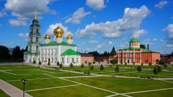 Тульский Кремль. Святоуспенский и Богоявленский соборы