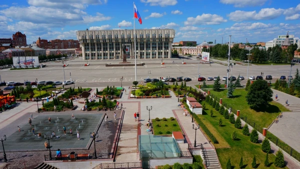 Вид с террасы ресторана Пряник