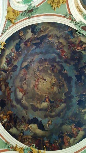 Роспись купола церкви St.Gallus и Otmar 