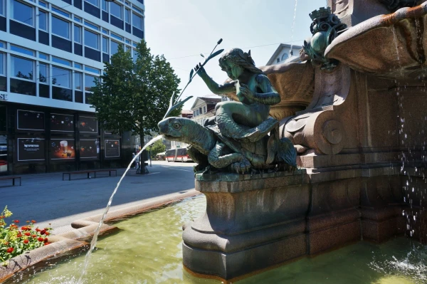 Фигуры фонтана Broderbrunnen