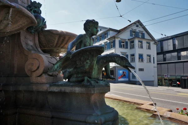 Фигуры фонтана Broderbrunnen