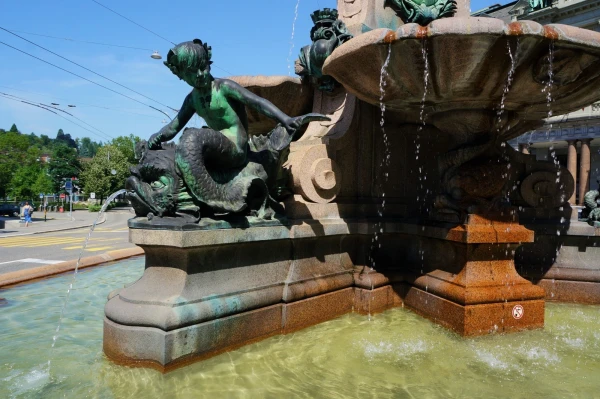 Фигуры фонтана Broderbrunnen