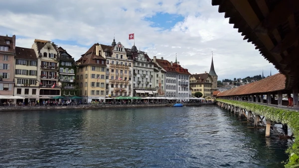Виды с моста Капелльбрюкке
