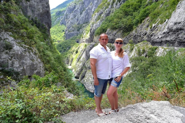 В каньоне реки Морача