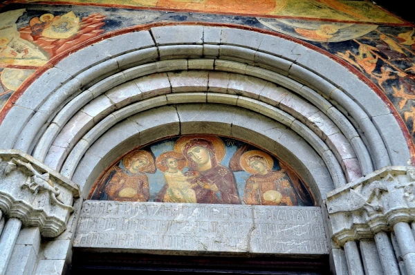 В Морачском монастыре
