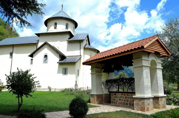 В Морачском монастыре