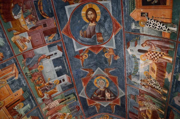 В Морачском монастыре