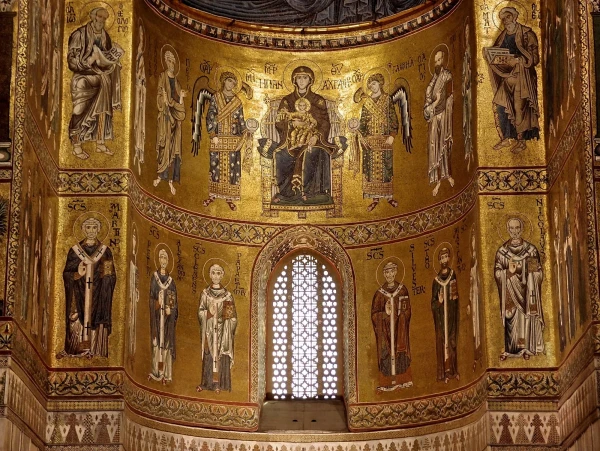 Мозаики собора в Монреале