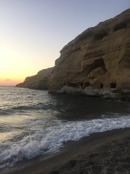 вечер на море