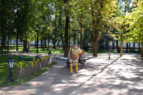 В парке Блонье