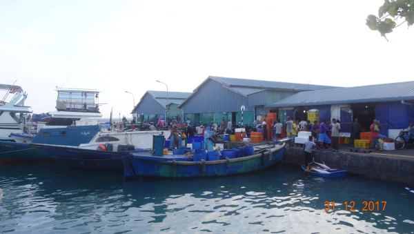 Набережная Boduthakurufaanu Magu: Male Fish Market
