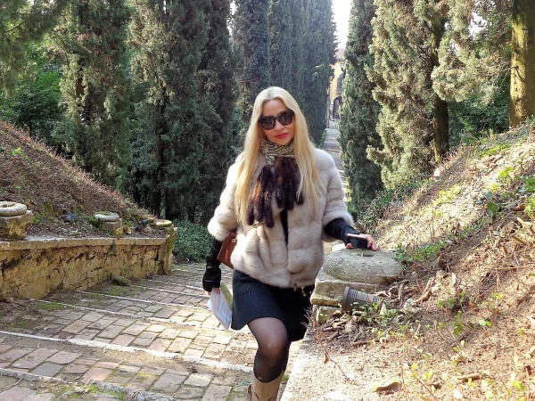  В саду Giardino Guisti