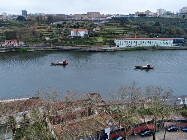 На этих вот лодочках можно совершить круиз по Дору