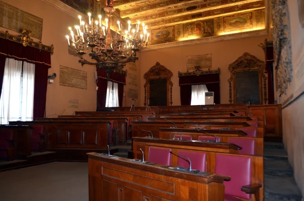 Palazzo Pretoria (палаццо Преториа), в котором расположена мэрия Палермо