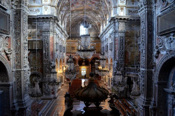В церкви Святой Катерины (Chiesa di Santa Caterina)
