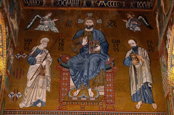 В Палатинской капелле (Cappella Palatina)
