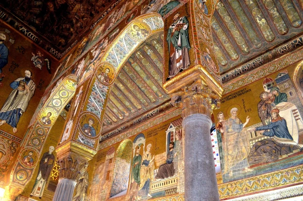В Палатинской капелле (Cappella Palatina)