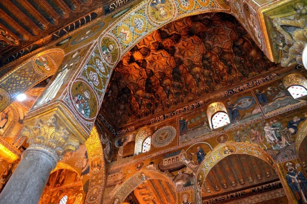 В Палатинской капелле (Cappella Palatina)