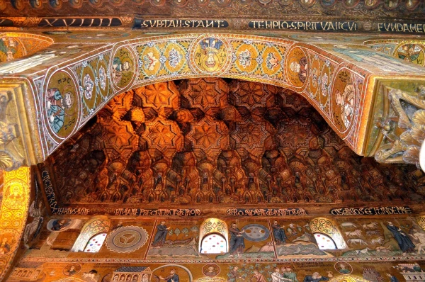 В Палатинской капелле (Cappella Palatina)