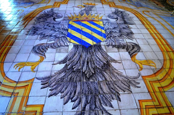 В Палаццо Конте Федерико. Фамильный герб