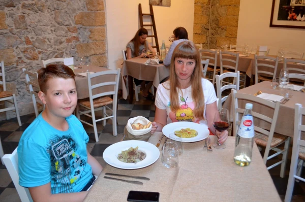 В "Osteria Ballaro" 