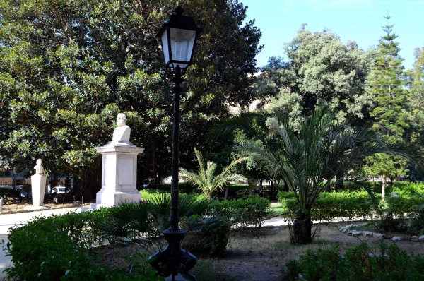 В парке Вилла Гарибальди (Villa Garibaldi)