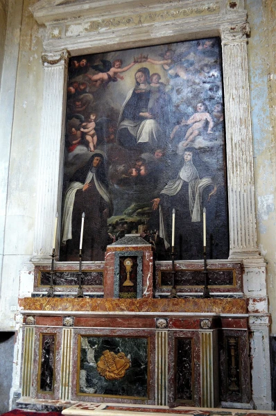 В церкви Санта Мария Кармин (Chiesa di Santa Maria del Carmine)