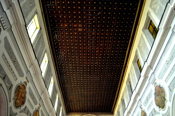 В церкви Ла Ганча (Chiesa S.Maria degli Angeli (La Gancia)
