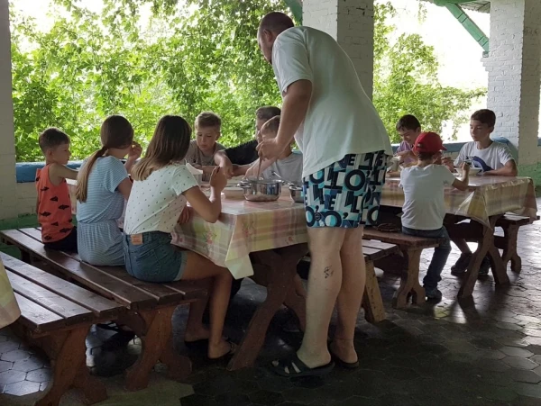 Вот так проистекал прием пищи
