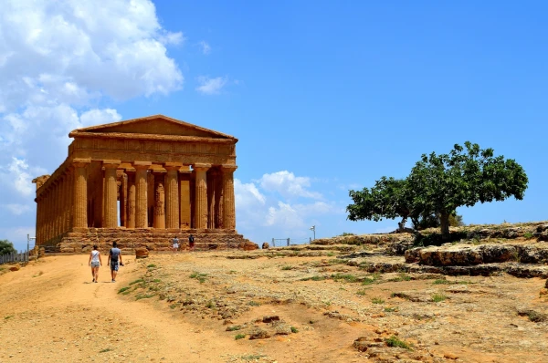 В Долине храмов. Храм Конкордии (Tempio della Concordia)  