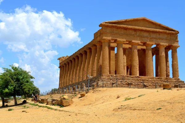 В Долине храмов. Храм Конкордии (Tempio della Concordia)  