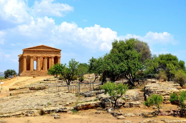 В Долине храмов. Храм Конкордии (Tempio della Concordia)  