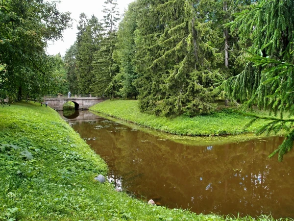 Ораниенбаум. В Верхнем парке