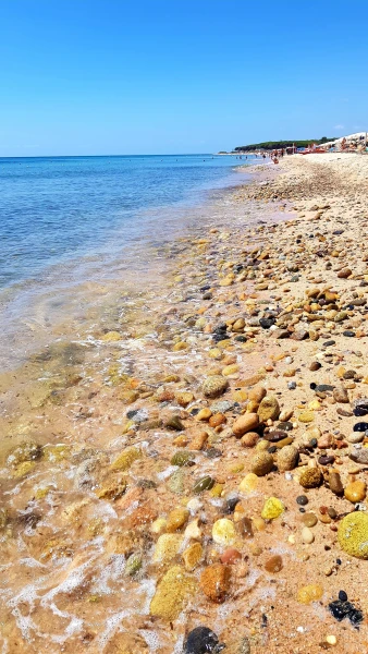 Вход в море у отеля Фламинго 