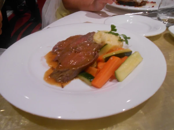 Мяско с овощами